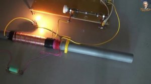 В поисках свободной энергии.  RuslanX.  "Катушка Тесла" - Получение тока.