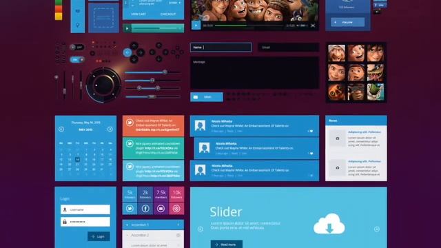 25 Great UI Kits for Developers on Dribbble смотреть онлайн