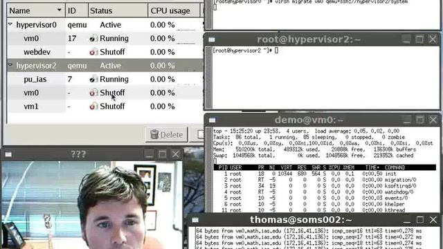 qemu+kvm live migration with libvirt смотреть онлайн