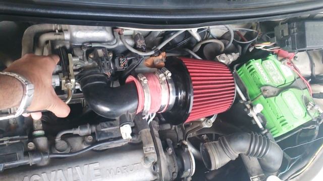 K n N Air filter sound in Wagon R смотреть онлайн