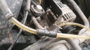 Как измерить давление в топливной рампе на Шкоде Октавии 1.6 AKL