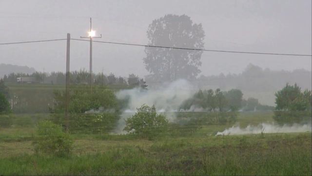 Дуговое замыкание на ЛЭП 20 кВ смотреть онлайн