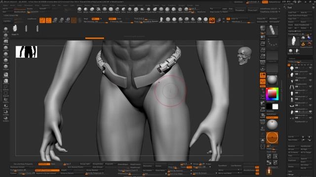 Prey Predator Modeling Timelapse - Zbrush - смотреть онлайн