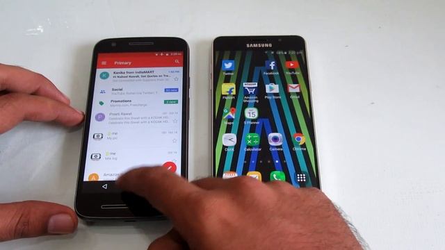 Moto e3 power vs Galaxy a5 2016 speed test смотреть онлайн