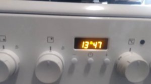 Настройка часов на кухонной плите электролюкс EKK954507W