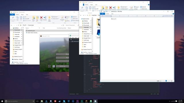 Minecraft Mod Spotlight: Custom Main Menu Tutorial смотреть онлайн