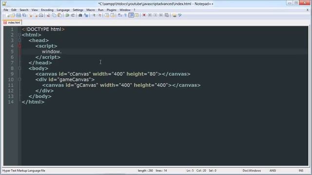 Introduction - Minesweeper JavaScript & Canvas Game Development Tutorial 1 смотреть онлайн