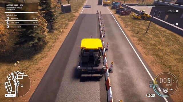 Timelapse Construction Simulator 2022 ? Multiplayer Roadworks ? Europe Map смотреть онлайн