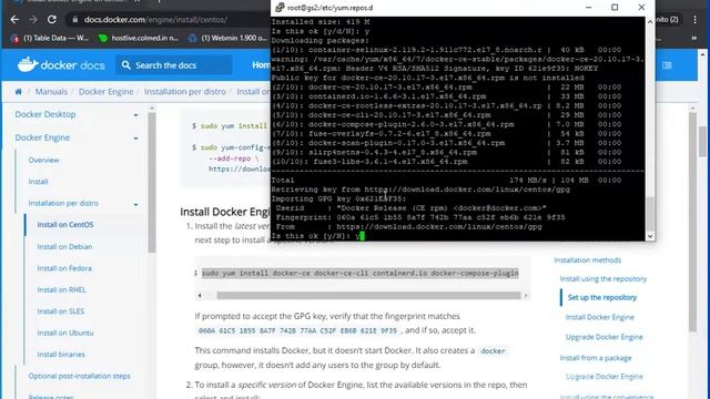 Step to install docker in CentOS 7 смотреть онлайн