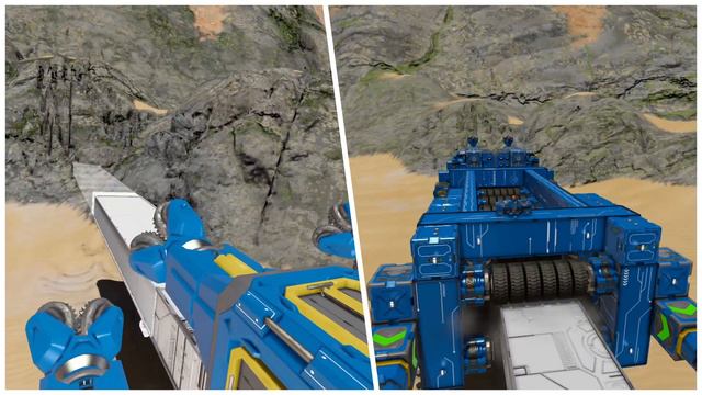 Space Engineers Experiments: Tunnel Drilling Rig смотреть онлайн