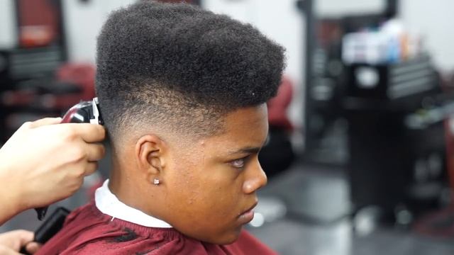 FLAT TOP | DROP FADE | HAIRCUT TUTORIAL смотреть онлайн