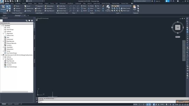How to turn off Start or Welcome screen of Civil 3D смотреть онлайн