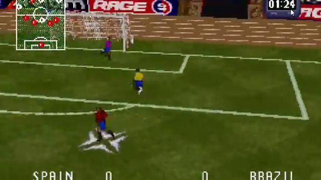 Striker 96 Sega Saturn Emulador смотреть онлайн