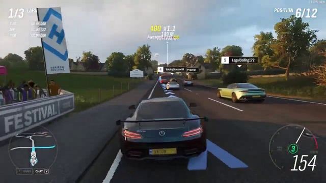 Forza Horizon 4 Car & World Showcase Episode 8 ( Mercedes Amg GT s ) смотреть онлайн