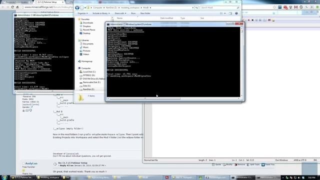 Forge Gradle MultiProject workspaces. смотреть онлайн