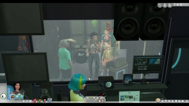 SIMS 4 ROAD TO FAME MOD SHOWCASE - RECORDING STUDIO AND CONCERT VENUE