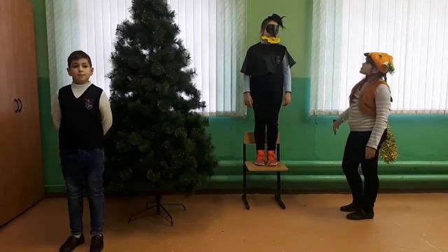 И.А.Крылов басня "Ворона и лисица". смотреть онлайн