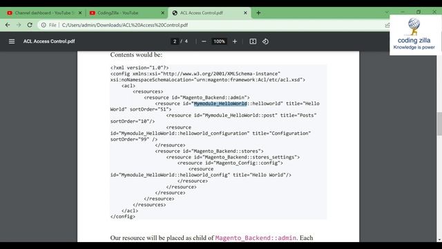 Access Control Lists( ACL) in Magento 2 |How to create ACL in Magento 2 |#magento2 |CodingZilla смотреть онлайн