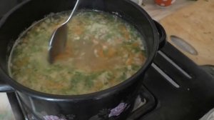 Самый простой и вкусный суп с пшеном!