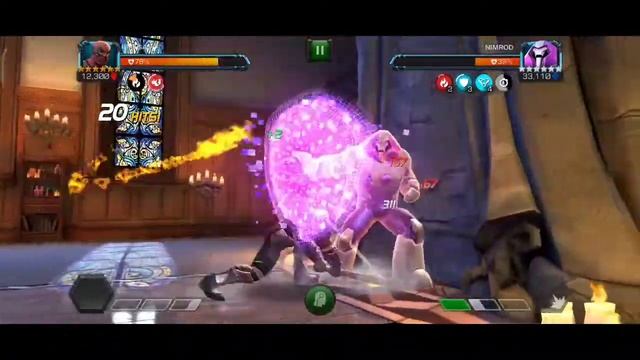 how to easily defeat Nimrod with masacre||Nimrod game play and special attack mcoc|| смотреть онлайн