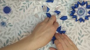 Бантики из атласной ленты 12 мм.