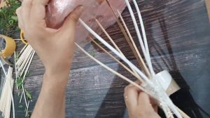 Букет из клубники,  сборка на основе