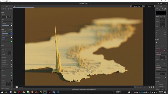 How to create Pakistan Population Density Map render in QGIS and 3D raytracing Tutorial смотреть онлайн