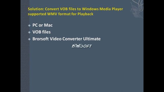 How to Play VOB Files on Windows Media Player? смотреть онлайн