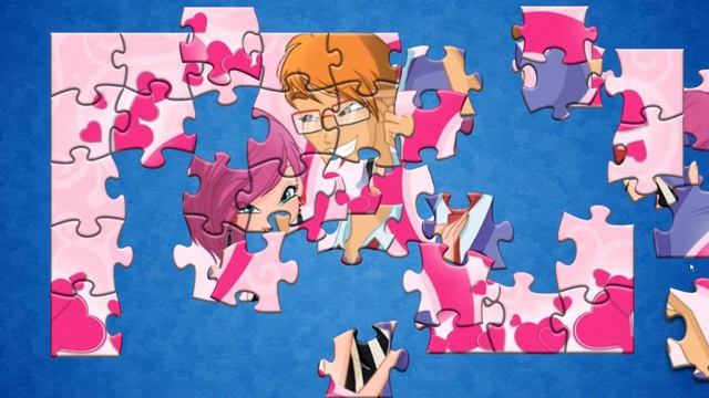 Winx Love Puzzle Games for Kids смотреть онлайн