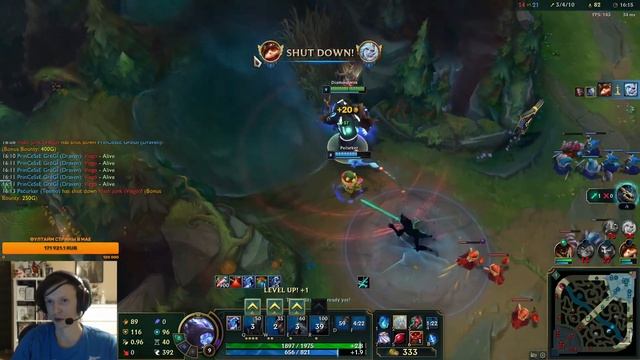 Diamondprox_LoL в шоке с гениальности виего - Моменты твич League of legends смотреть онлайн