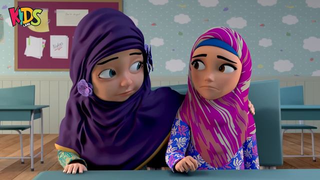 Raiqa Aur Areeba Ka Mazak | Kaneez Fatima New Cartoon | 3D Animation | Islamic Cartoon смотреть онлайн