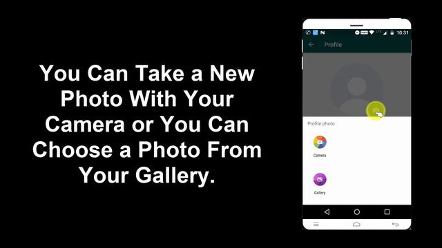 How to Add a Profile Photo on WhatsApp on an Android Device смотреть онлайн