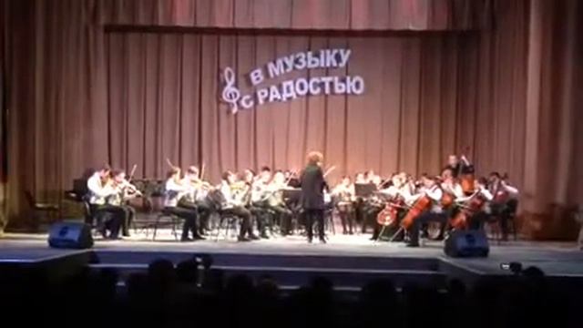 А.Пьяццолла"Ave Maria" исп Камерный оркестр "Camerata Anima" ДМШ 1 г.Новероссийс смотреть онлайн