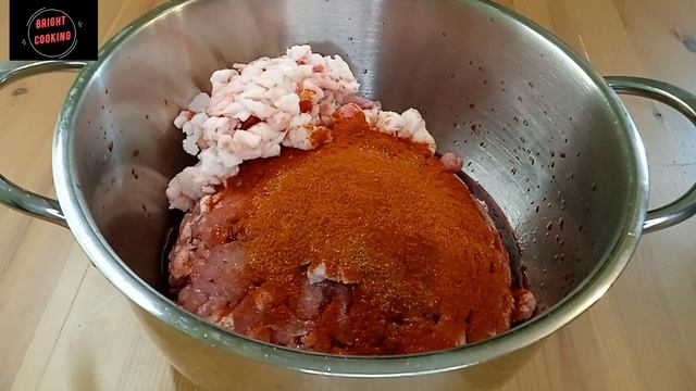 Домашняя колбаса Чоризо. Рецепт без копчения. смотреть онлайн