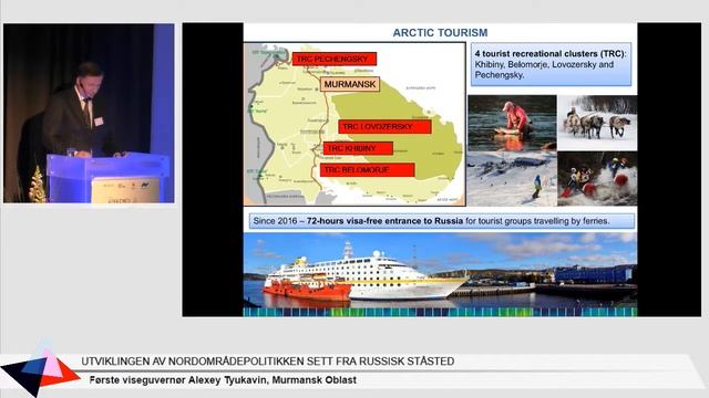 Kirkeneskonferansen 2017 - Utviklingen Av Nordområdepolitikken Sett Fra Russisk Ståsted