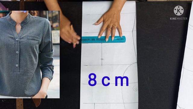 EP.179สร้างแบบเสื้อคอจีนเจาะโปโล#สอนสร้างแพทเทิร์น