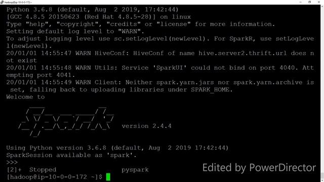 python version upgradation on aws EMR смотреть онлайн