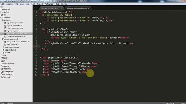 Lập trình Angular 2 - Bài 27 ngSwitch смотреть онлайн