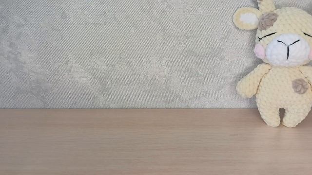 Сплюшка - Жирафик, Сплюшка - Оленяшка из плюшевой пряжи за час. Новогодний Мастер-класс:)