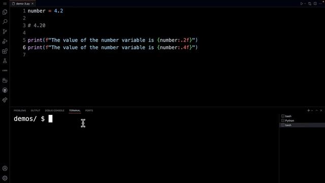 Formatting your floats in Python смотреть онлайн