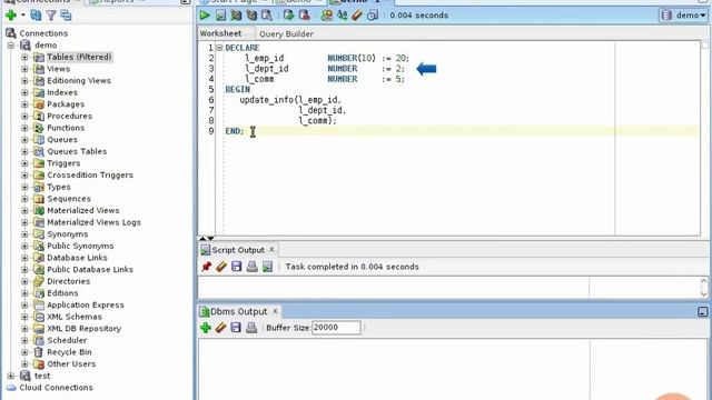 04 09 Demo Default Values, Positional & Named Notations смотреть онлайн