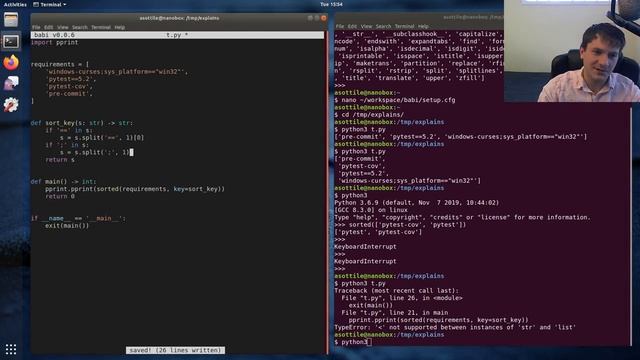 my favorite python str method! (beginner - intermediate) anthony explains #003 смотреть онлайн