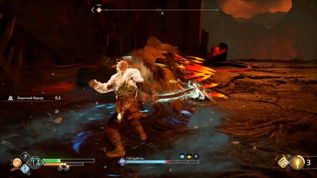 God of War 4 (2018) Прохождение на 100% [Сложность Бог Войны] Серия 44 Валькирия Гондюль. смотреть онлайн