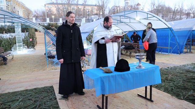 Освящение воды в Урале