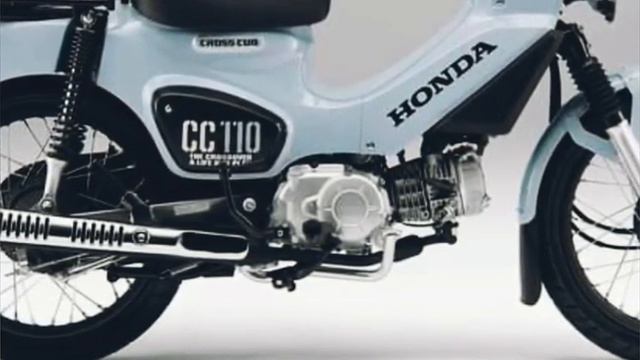 THE NEW 2021 HONDA CROSS CUB 110,ANOUNCED,NEW LIGTH BLUE COLOR смотреть онлайн