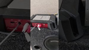 саб maxwatt 300w, усилитель pioneer gm-3500t