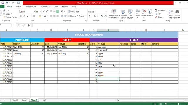 How #to #maintain #stock #in #Microsoft #excel смотреть онлайн