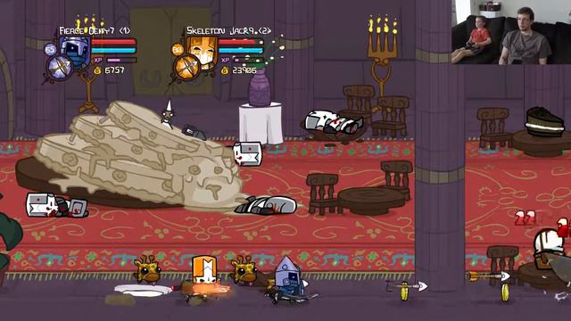 Castle Crashers Remastered - Insane Mode Session 3 - 2 // Wedding Crashed! смотреть онлайн