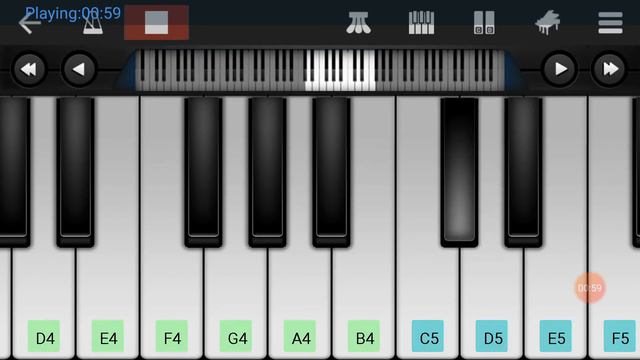 Amrutham song on Virtual Piano смотреть онлайн