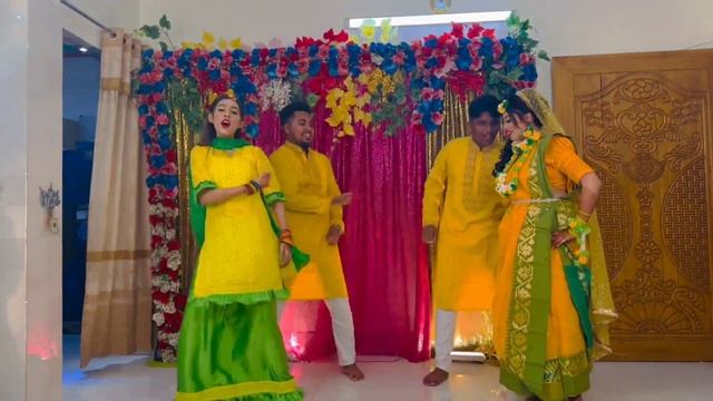 Jhoom Barabar Jhoom | Dance Performance | Prity's Haldi Night | Wedding Song #jhoombarabarjhoom